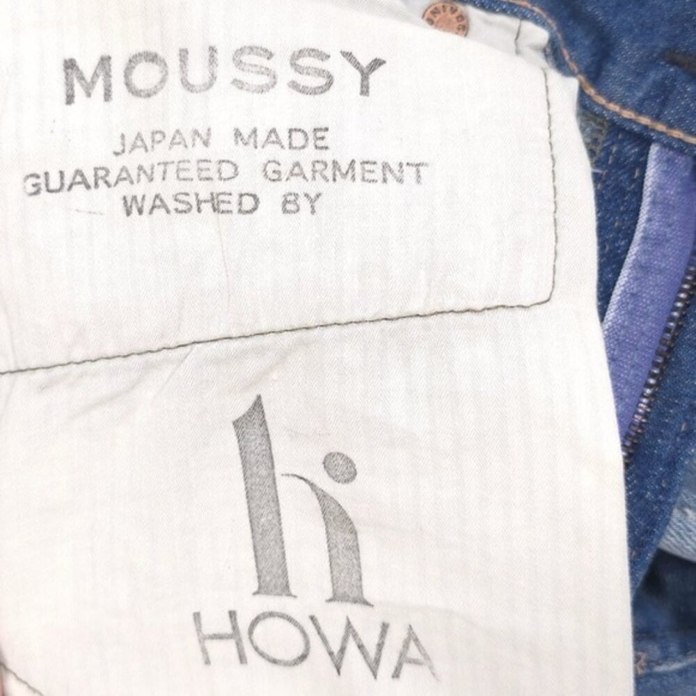 NWT MOUSSY VINTAGE Women's Jeans 30 JAPAN MADE Helendale Skinny Distressed HOWA‎ - Picture 11 of 14